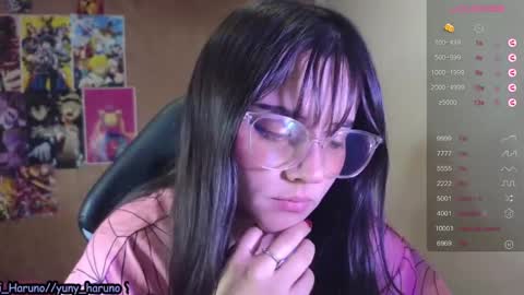 Snapshot of yuny_haruno chatting on February 20, 5:29 pm Haruno online show from February 20, 5:29 pm