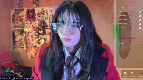 Snapshot of yuny_haruno chatting on February 21, 3:43 pm Haruno online show from February 21, 3:43 pm