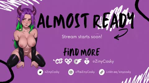 Ziny Cosky online show from September 24, 3:21 am