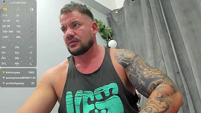 musclemonster31 online show from February 9, 6:01 am