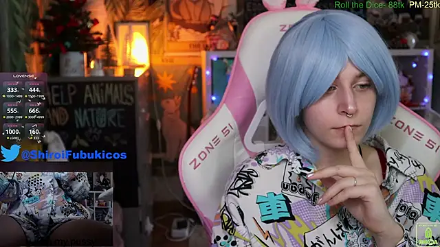 ShiroiFubuki online show from December 16, 7:26 am