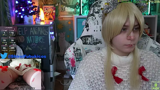 ShiroiFubuki online show from December 31, 8:26 am