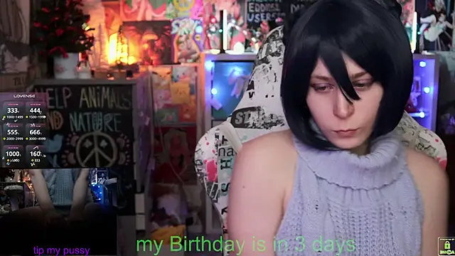 ShiroiFubuki online show from February 17, 4:26 pm