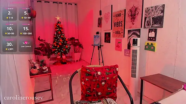 carolinerousev online show from December 10, 11:51 pm