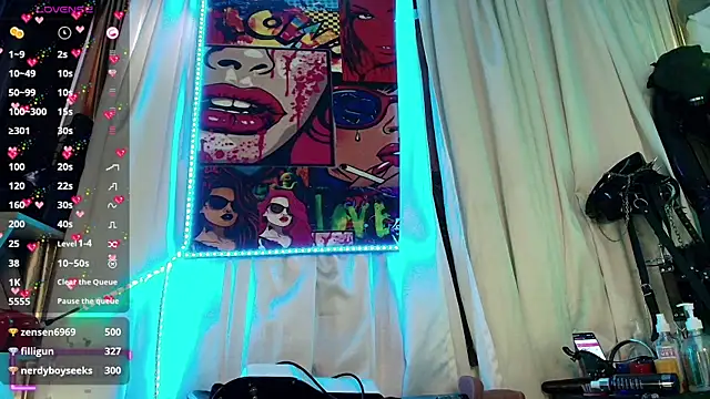 LatexDevil Blondie online show from March 4, 10:49 pm