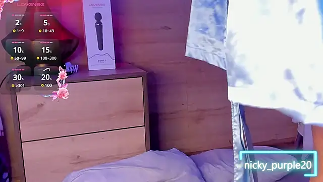 Snapshot of _nickypurple_ chatting on February 3, 3:27 pm nickypurple online show from February 3, 3:27 pm