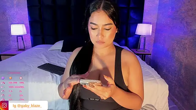 Gaby Blaze online show from February 26, 12:38 am