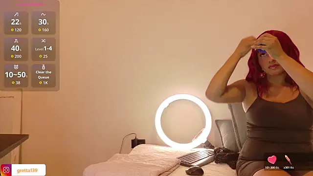  Gretta online show from November 17, 8:03 pm