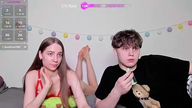 Emily and Ilumi online show from February 11, 8:52 pm