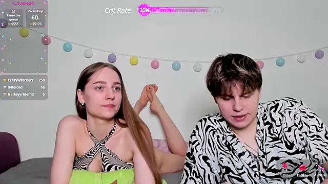 Emily and Ilumi online show from February 21, 9:54 pm