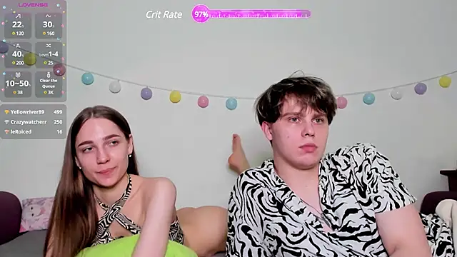 Emily and Ilumi online show from February 22, 2:06 am