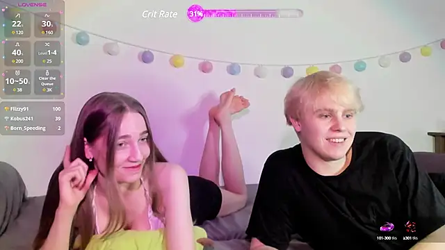 Emily and Ilumi online show from March 14, 7:12 pm