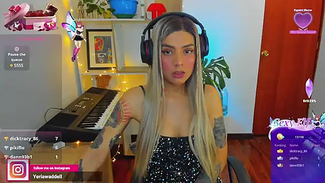 Yeriawaddell  online show from December 26, 1:40 am