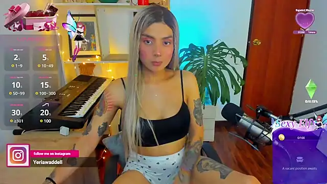 Yeriawaddell  online show from December 28, 1:29 am