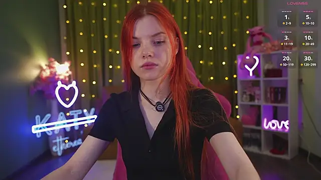 Katy  Ethereal online show from October 4, 2:20 am