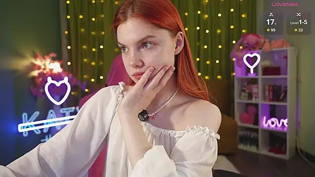 Katy  Ethereal online show from October 12, 3:27 am