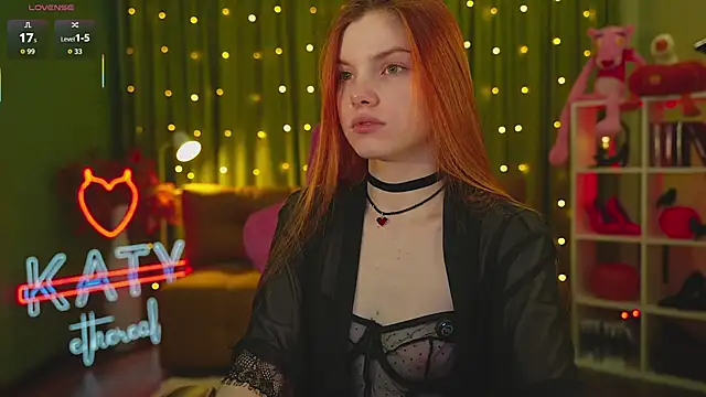 Katy  Ethereal online show from November 10, 2:32 am