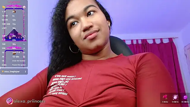 Alexa priincess online show from February 12, 7:24 pm