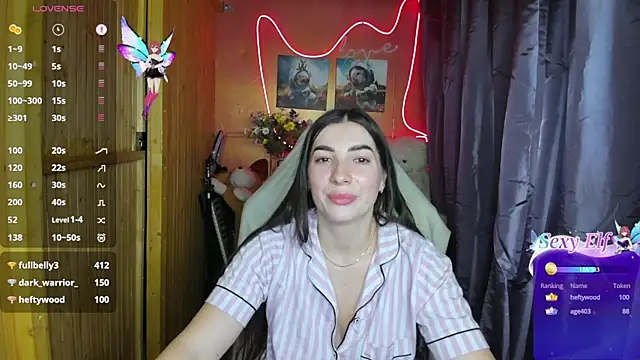 Fiery Brunette  online show from January 1, 1:05 pm