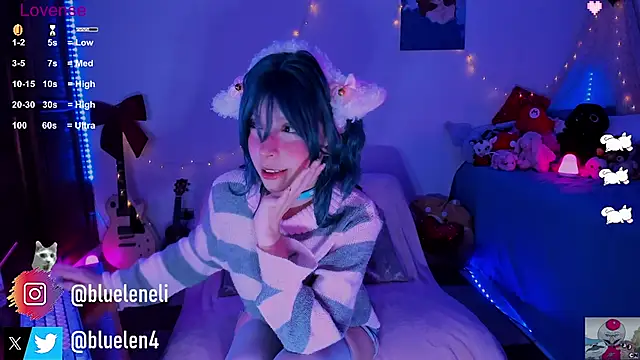 bluelen online show from February 21, 9:02 am