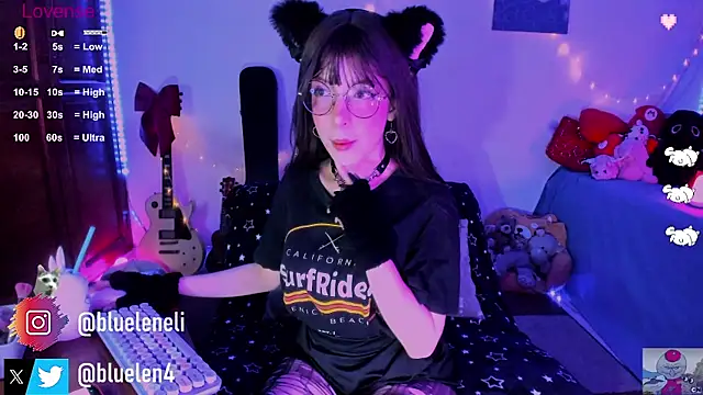 bluelen online show from March 1, 8:34 am