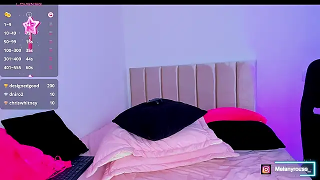 melanyrouse1 online show from February 5, 11:17 pm