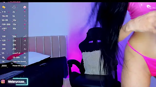 melanyrouse1 online show from February 17, 10:25 pm