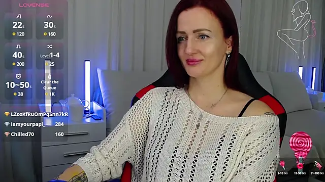 ElisaJane online show from January 22, 1:20 am