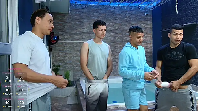 Snapshot of Boysgang_sex chatting on February 24, 11:32 am Boysgang sex online show from February 24, 11:32 am