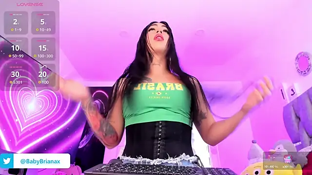 Snapshot of babybriexxx chatting on February 23, 2:25 pm babybriexxx online show from February 23, 2:25 pm