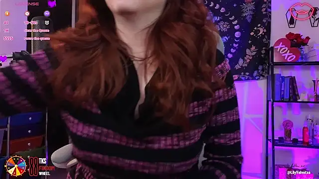 LilyVelvett online show from February 21, 7:23 am