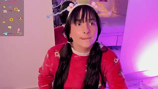 Snapshot of hanna_lee02 chatting on January 21, 1:22 pm hanna lee02 online show from January 21, 1:22 pm