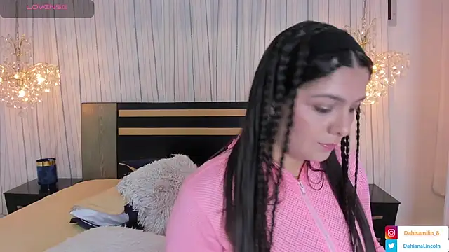 DahianaLincoln online show from January 29, 1:58 am