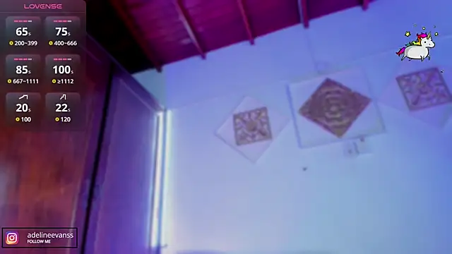 AdelineEvanss online show from December 18, 7:36 am