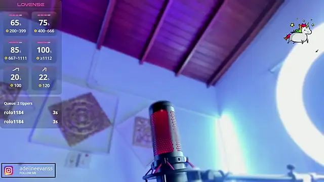 AdelineEvanss online show from December 19, 5:07 am