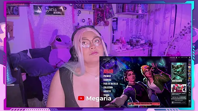 MegariaB online show from January 2, 4:30 am