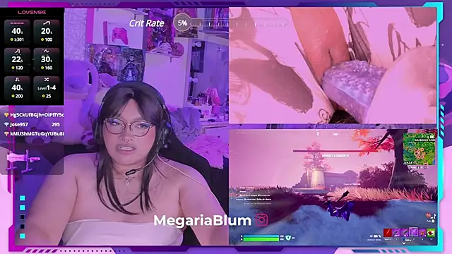 MegariaB online show from February 1, 6:54 am