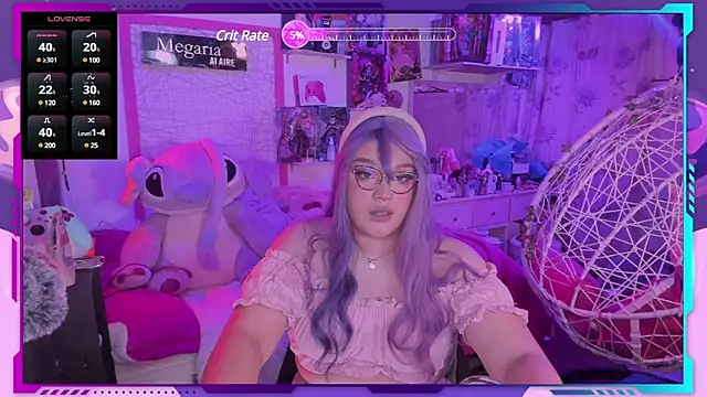 MegariaB online show from February 27, 4:41 am