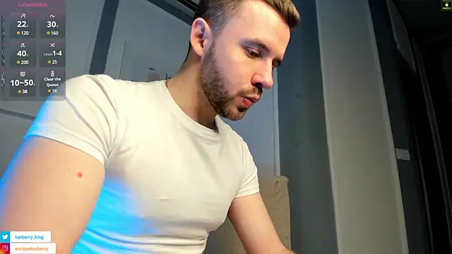 Snapshot of EnriqueBarberry chatting on February 2, 6:26 am EnriqueBarberry online show from February 2, 6:26 am