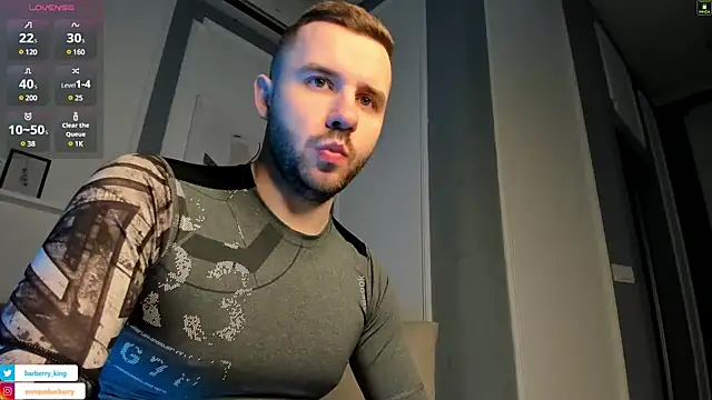 Snapshot of EnriqueBarberry chatting on February 8, 6:22 am EnriqueBarberry online show from February 8, 6:22 am