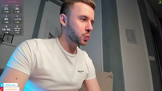 Snapshot of EnriqueBarberry chatting on March 15, 6:25 am EnriqueBarberry online show from March 15, 6:25 am