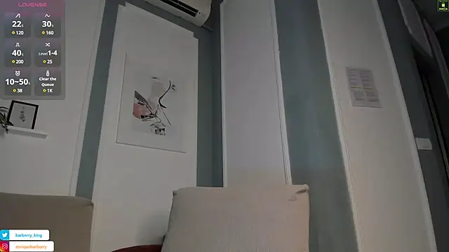 Snapshot of EnriqueBarberry chatting on March 17, 6:29 am EnriqueBarberry online show from March 17, 6:29 am