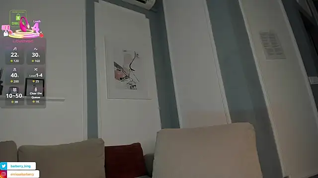 Snapshot of EnriqueBarberry chatting on September 20, 5:41 am EnriqueBarberry online show from September 20, 5:41 am