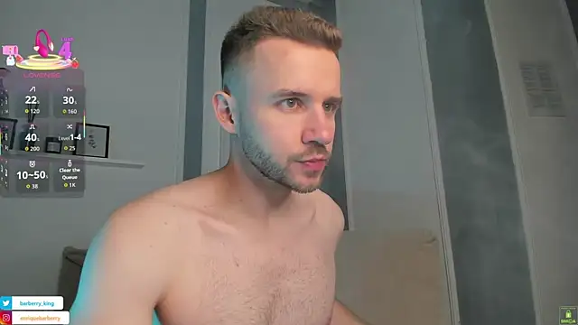 Snapshot of EnriqueBarberry chatting on October 5, 5:28 am EnriqueBarberry online show from October 5, 5:28 am