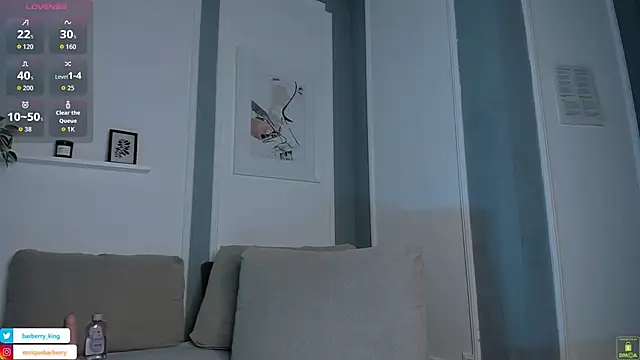 Snapshot of EnriqueBarberry chatting on November 6, 6:25 am EnriqueBarberry online show from November 6, 6:25 am