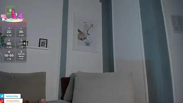 Snapshot of EnriqueBarberry chatting on November 23, 6:35 am EnriqueBarberry online show from November 23, 6:35 am