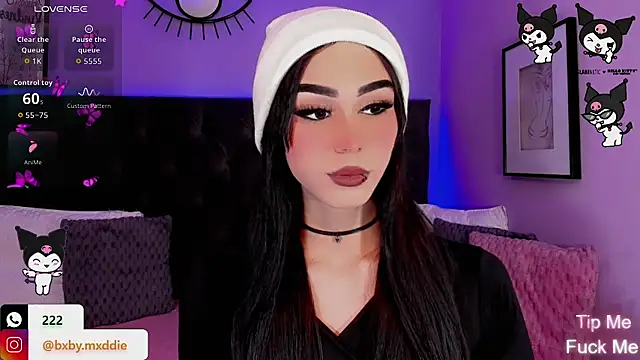 Snapshot of kimMaddiee chatting on October 12, 5:50 am kimMaddiee online show from October 12, 5:50 am