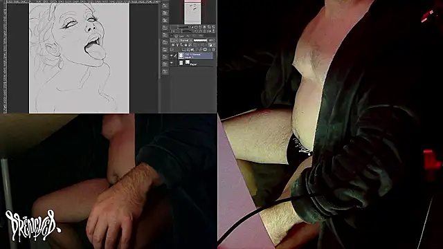 DrenchedArt online show from December 2, 7:03 am