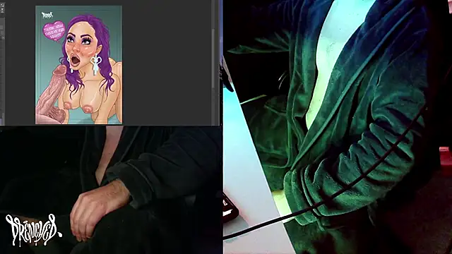 DrenchedArt online show from December 23, 7:41 pm