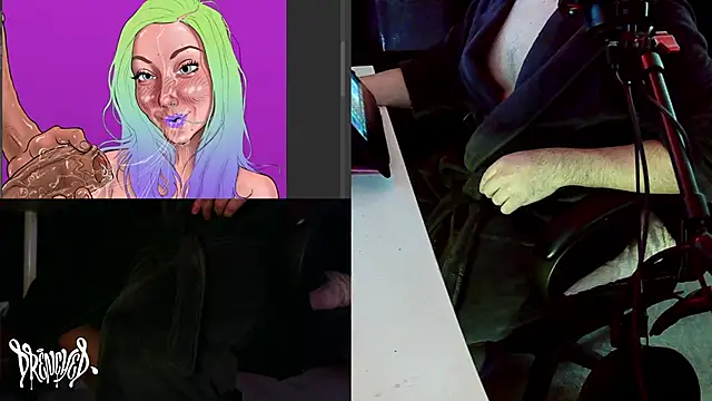 DrenchedArt online show from March 7, 6:11 pm